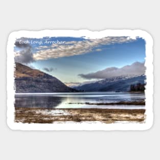 Loch Long, Arrochar, Scotland Sticker